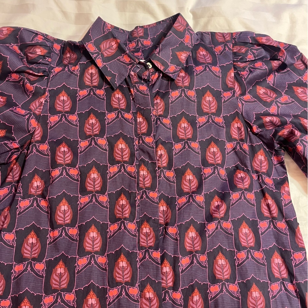 Laroque Elegant Long Sleeve Floral Dress - Picture 14 of 15